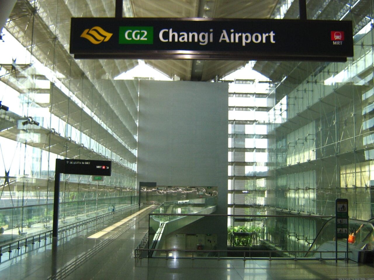 Cg2 Changi Airport Terminal 2 entrance