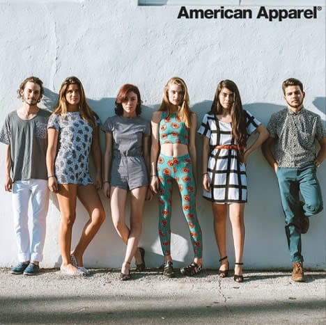 Nathalie Du Pasquier for American Apparel dezeen 1