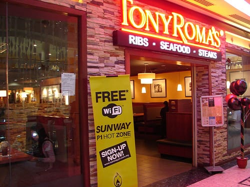 Tony Romas lands in Myanmar