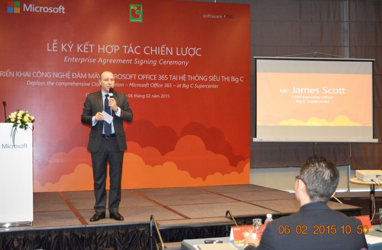 Microsoft helps Big C to deploy cloud solution at its supermarkets