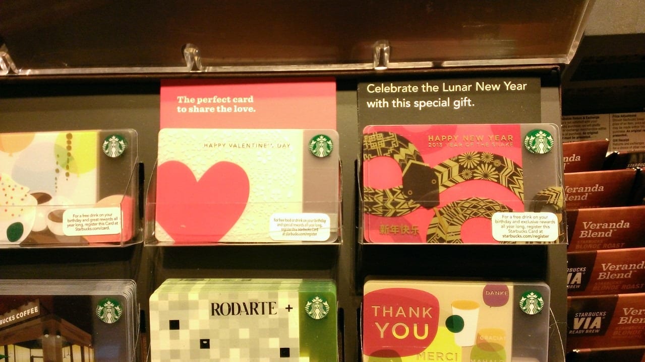 Starbucks stores roll out Lunar New Year merchandise across Asia