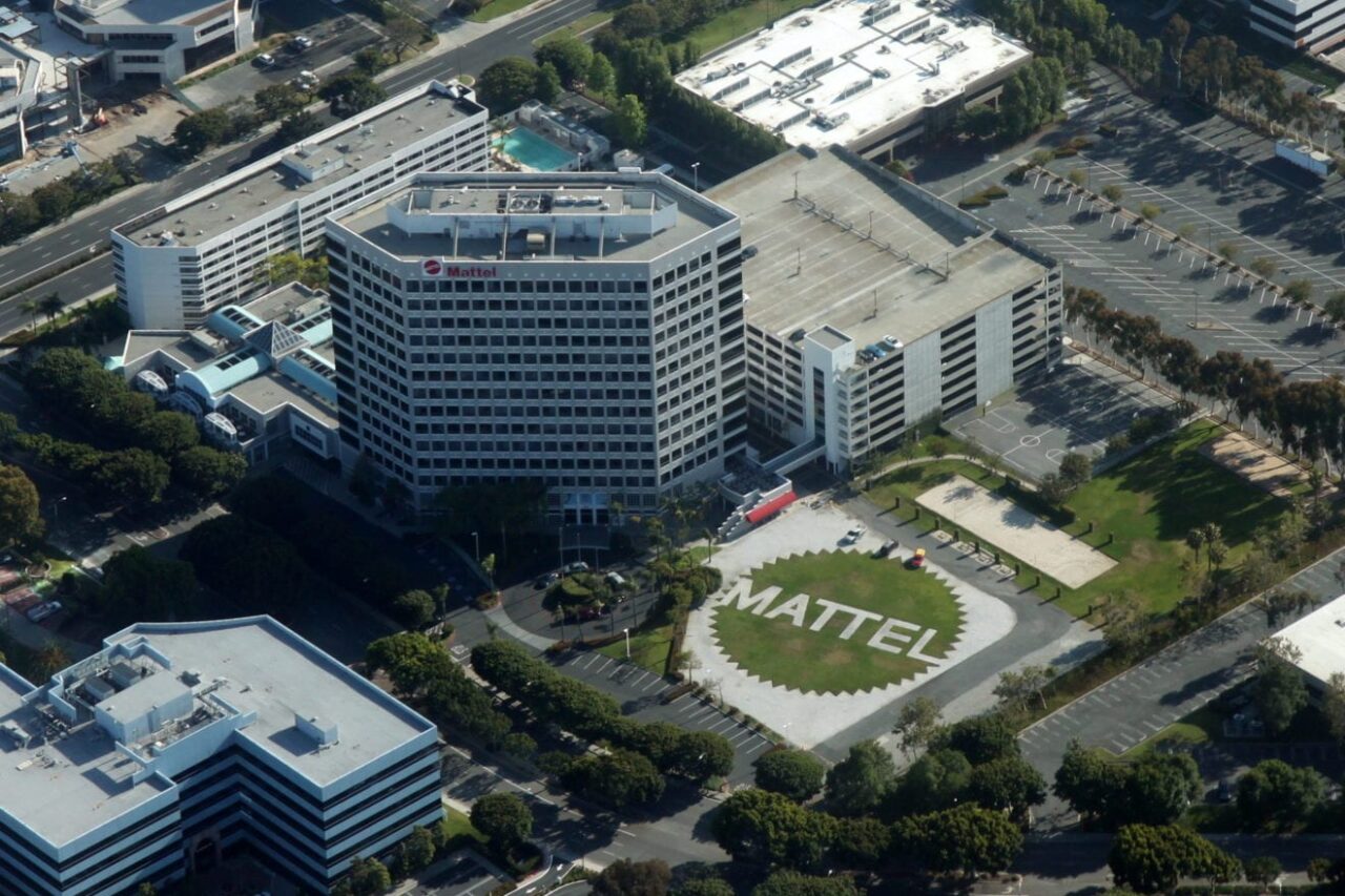 Aerial Mattel Headquarters El Segundo May 2012