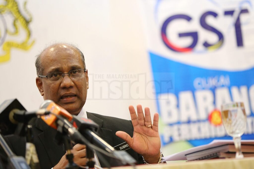 GST PC MOF 20150403 TMIKAMAL ARIFFIN 05 subromaniam