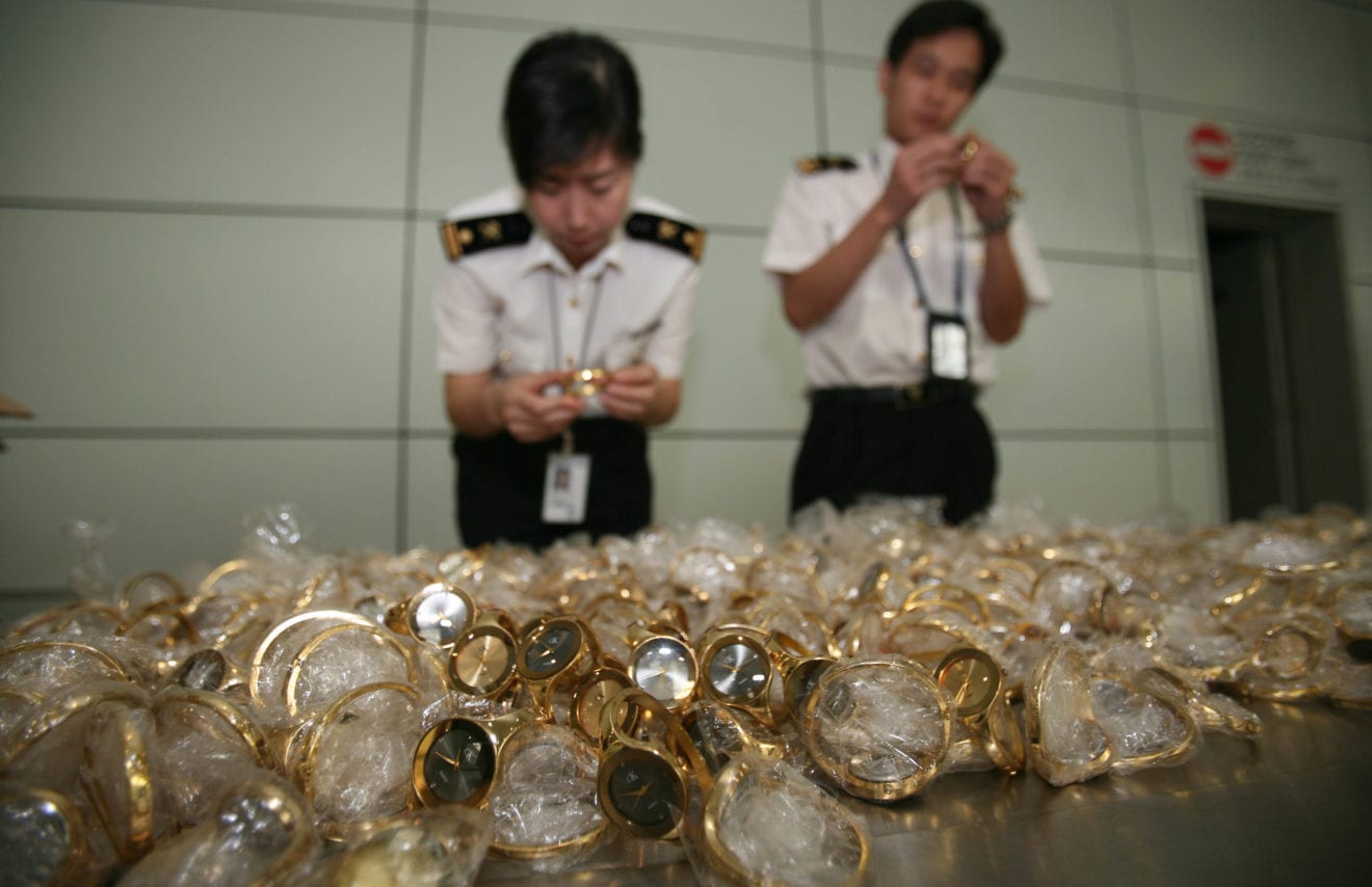Singapore Customs seizes 700 bags