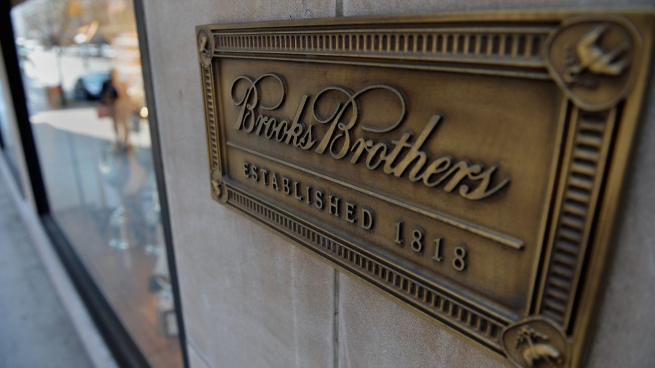 Dickson, Brooks Brothers to half