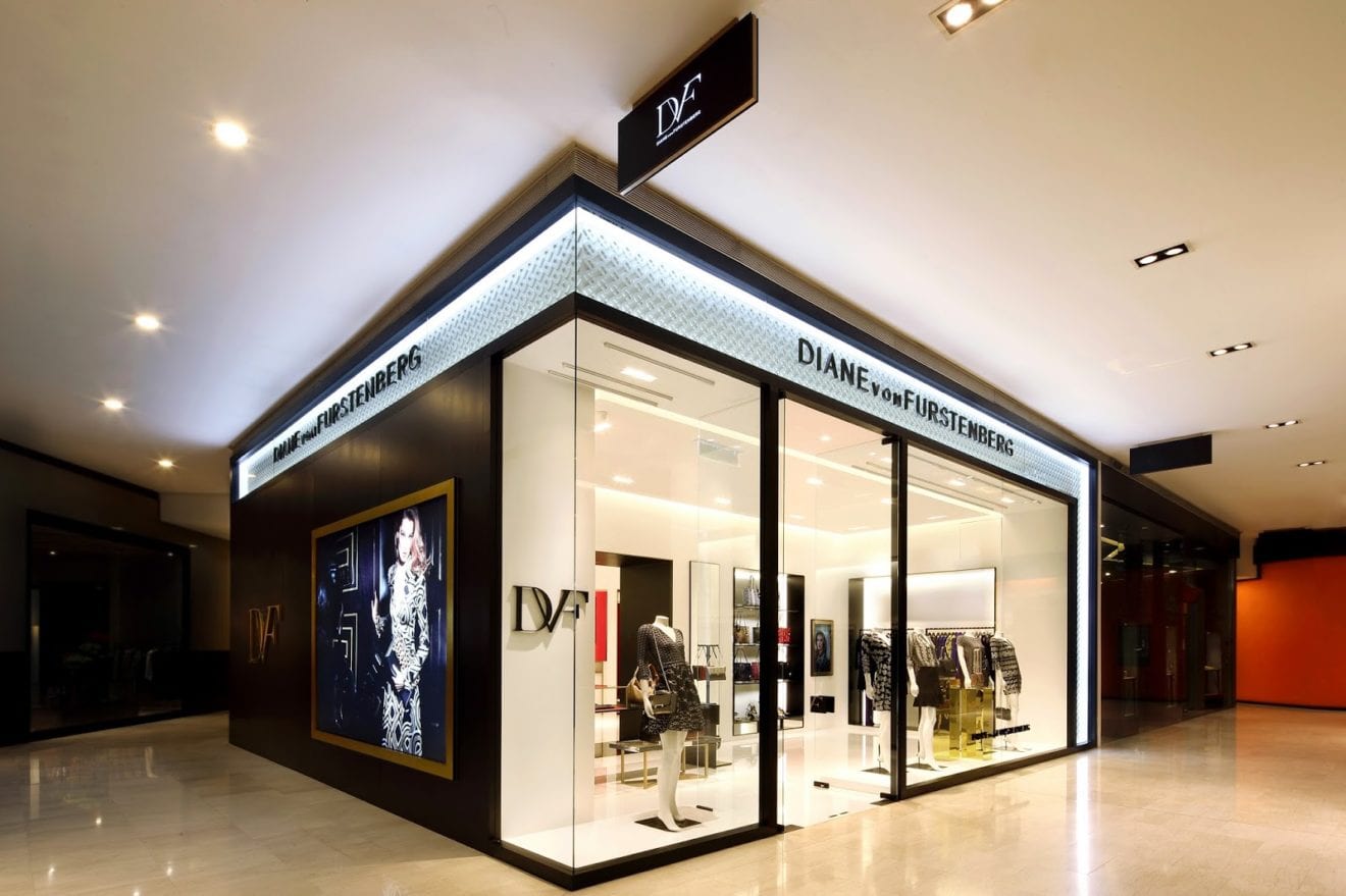Diane von Furstenberg Singapore’s new store