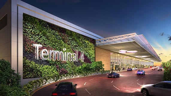 Changi T4 exterior design