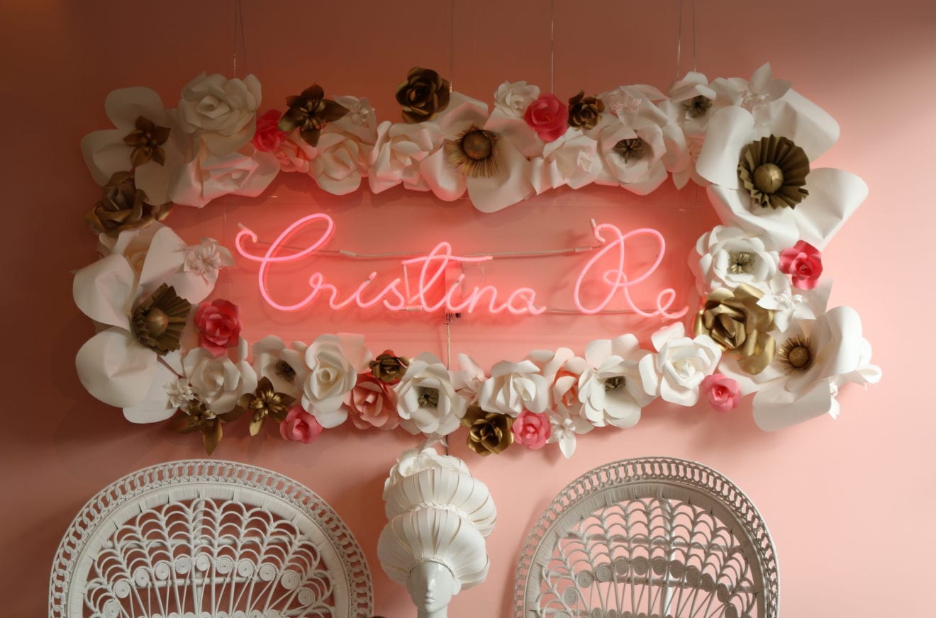Cristina Re opens Chengdu tea salon
