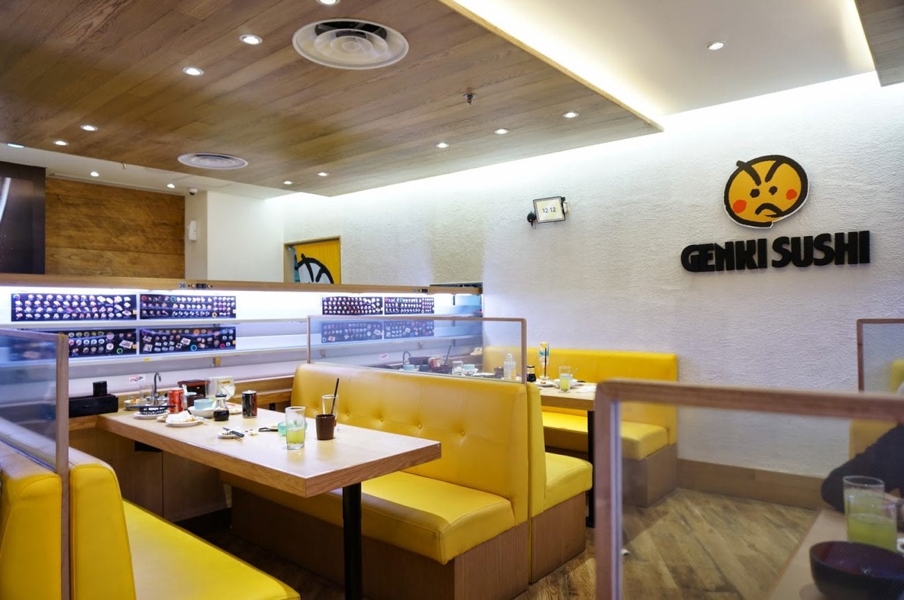 Genki Sushi takes sushi train high-tech