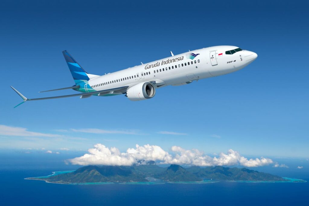 Garuda Boeing 737 8MAX