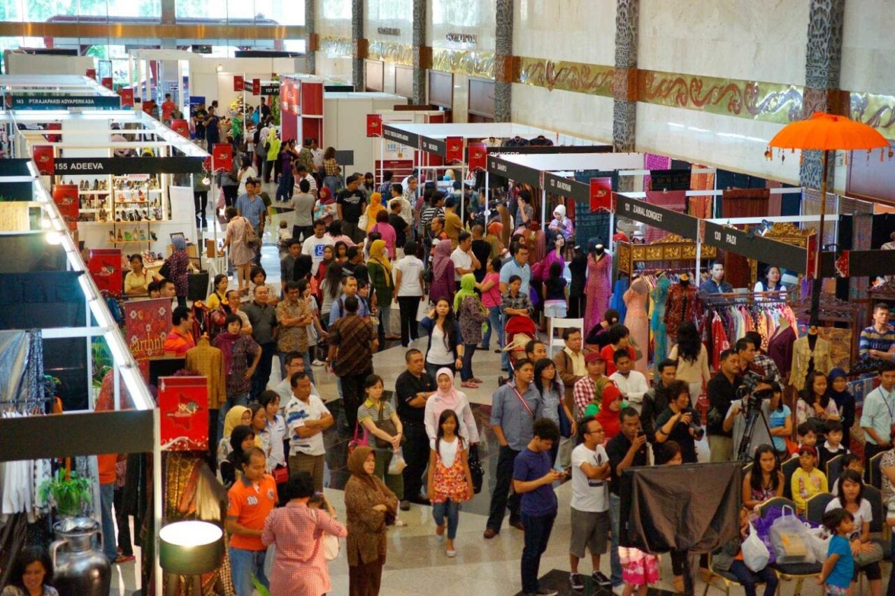 Indonesian president Joko Widodo officially opens Indonesia Convention Exhibition
