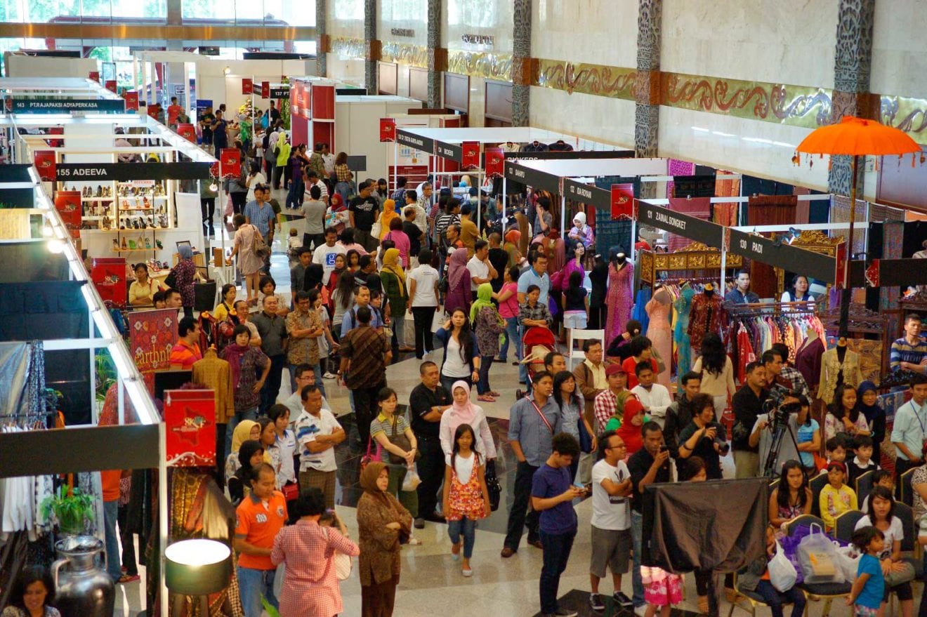 Indonesian president Joko Widodo officially opens Indonesia Convention Exhibition