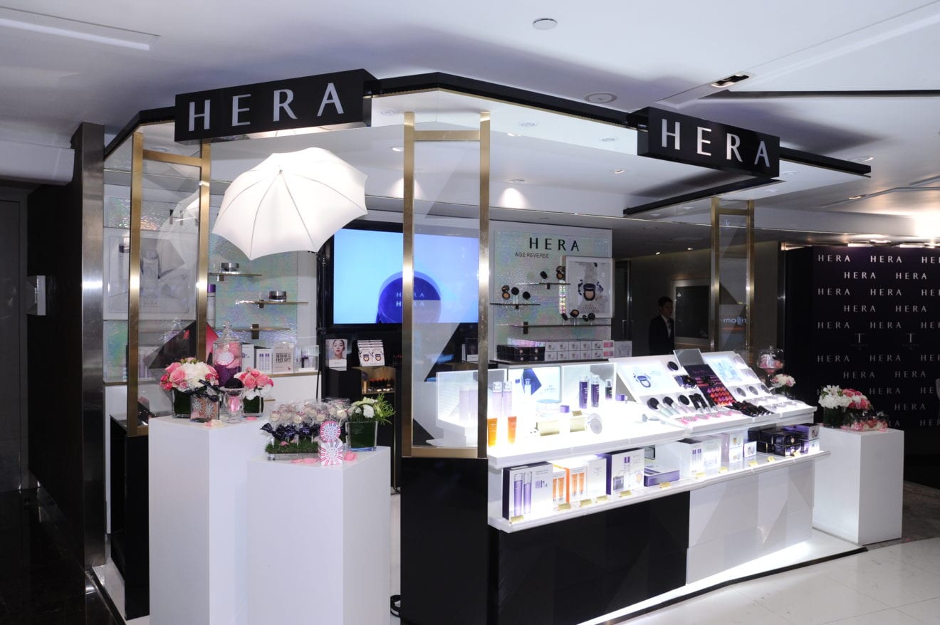K-beauty brand Hera uses DFS as testbed