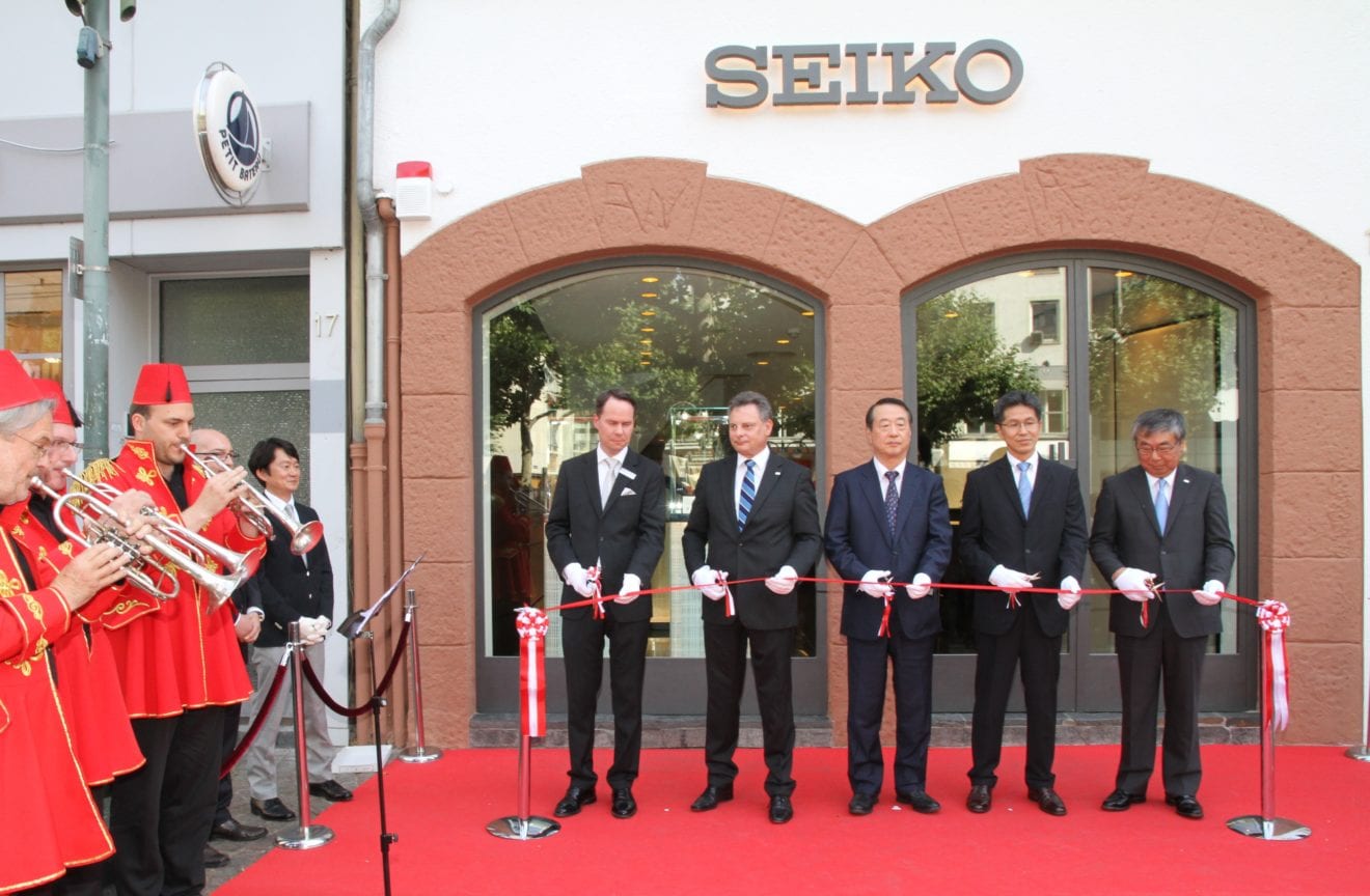 Seiko Moscow boutique opens