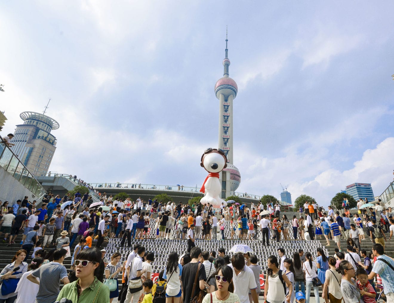Snoopy promo wins gold for Shanghai IFC Mall
