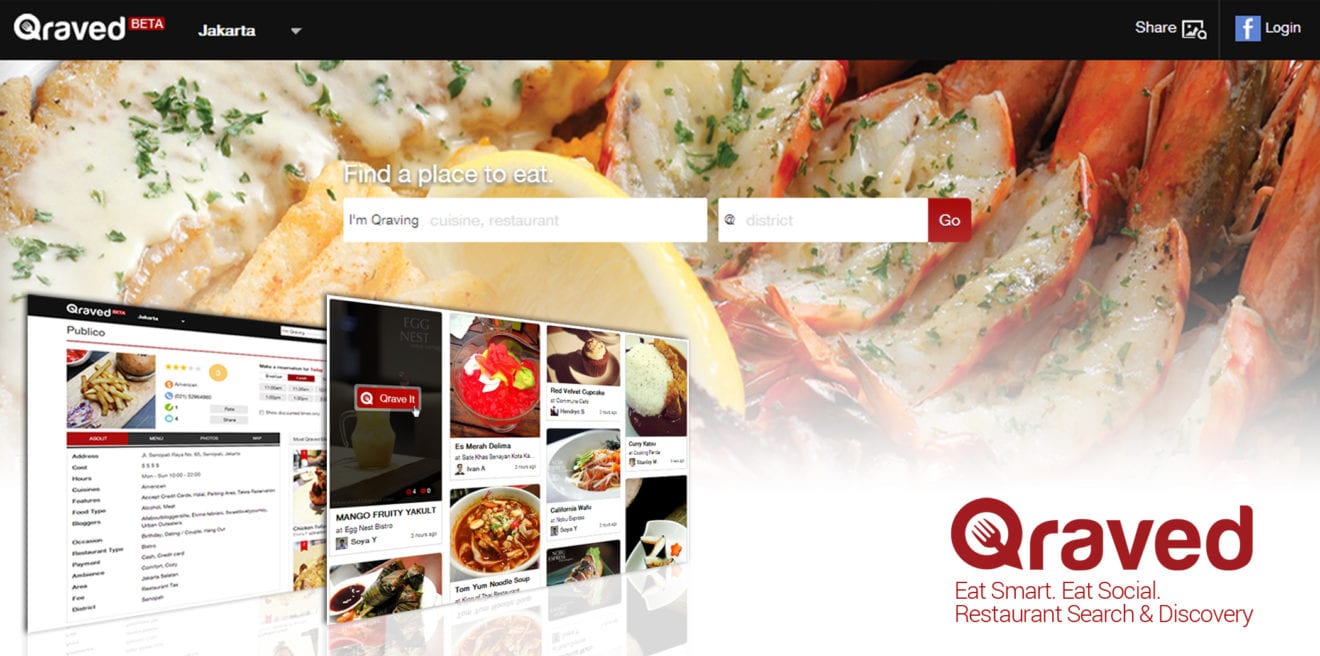 Indonesia’s foodtech firm Qraved gobbles up an $8M series B