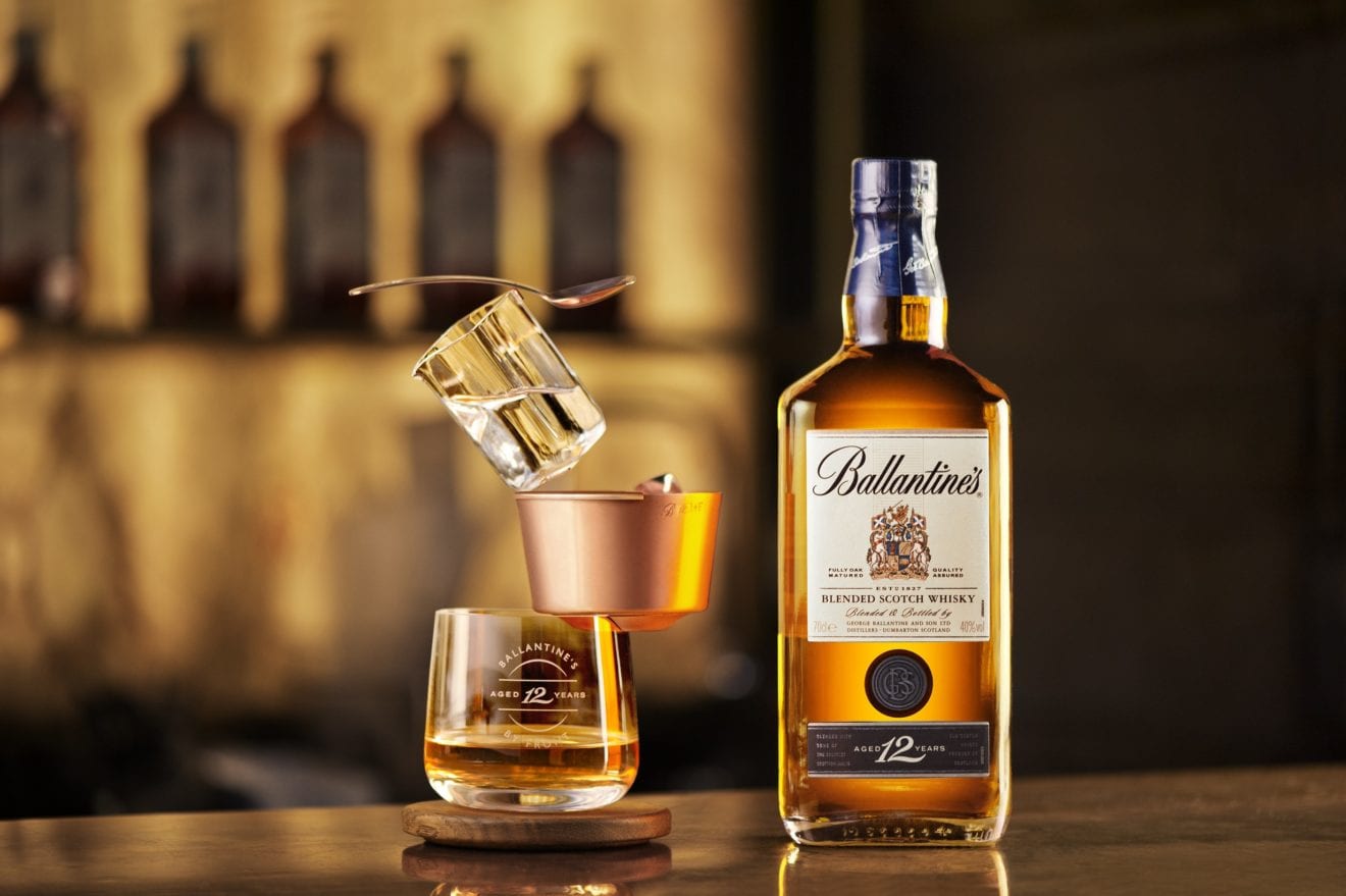 Ballantine’s teams up with wood sculptor
