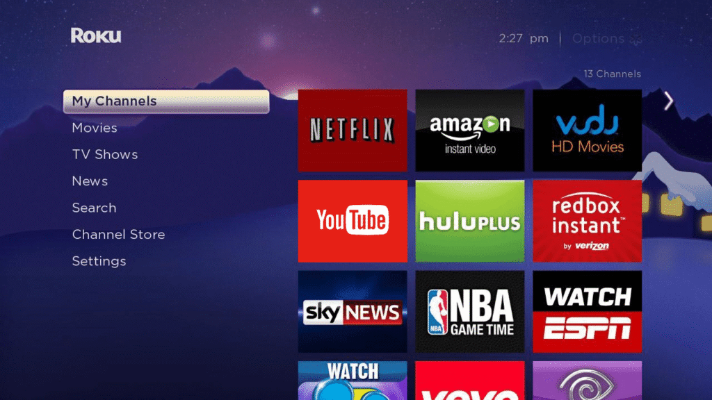 YouTube Roku 2