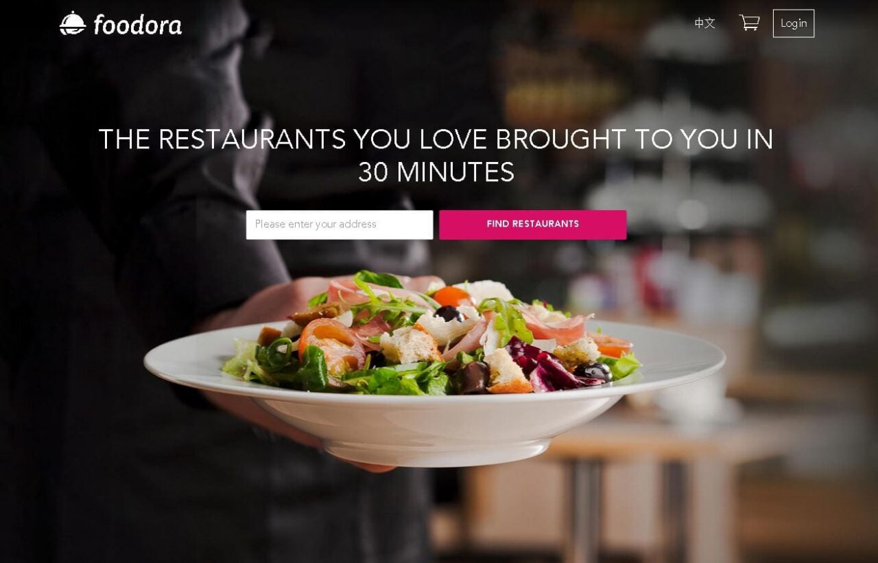 Restaurant delivery startup foodora launched in Hong Kong