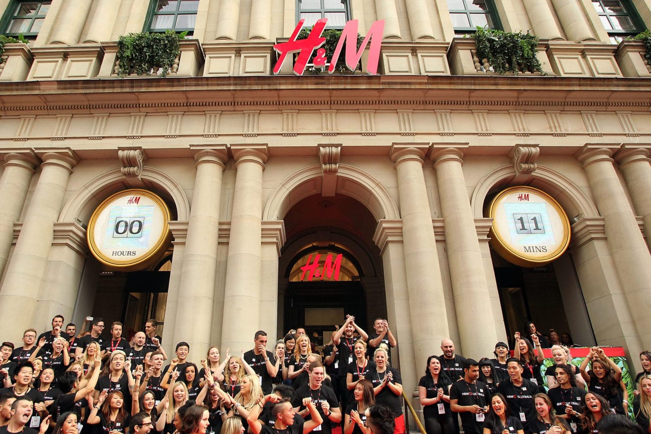 Sweden’s H&M opens doors in Sydney