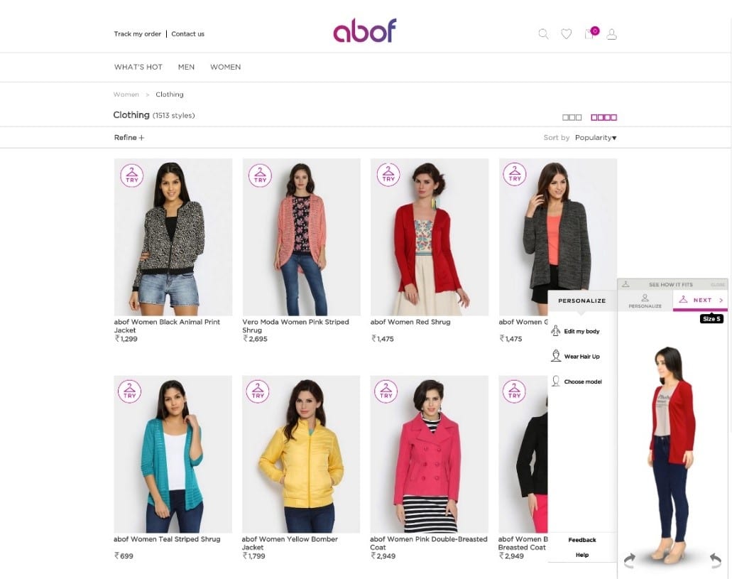 Virtual wardrobe tech comes to Singapore