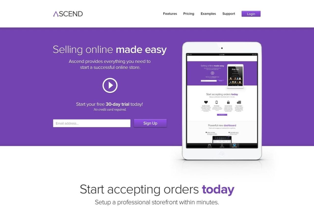 ascend free ecommerce service psd template image 2705ascend main o