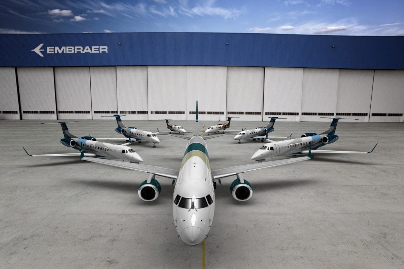 Embraer Selects DHL for Worldwide Bizjet Logistics
