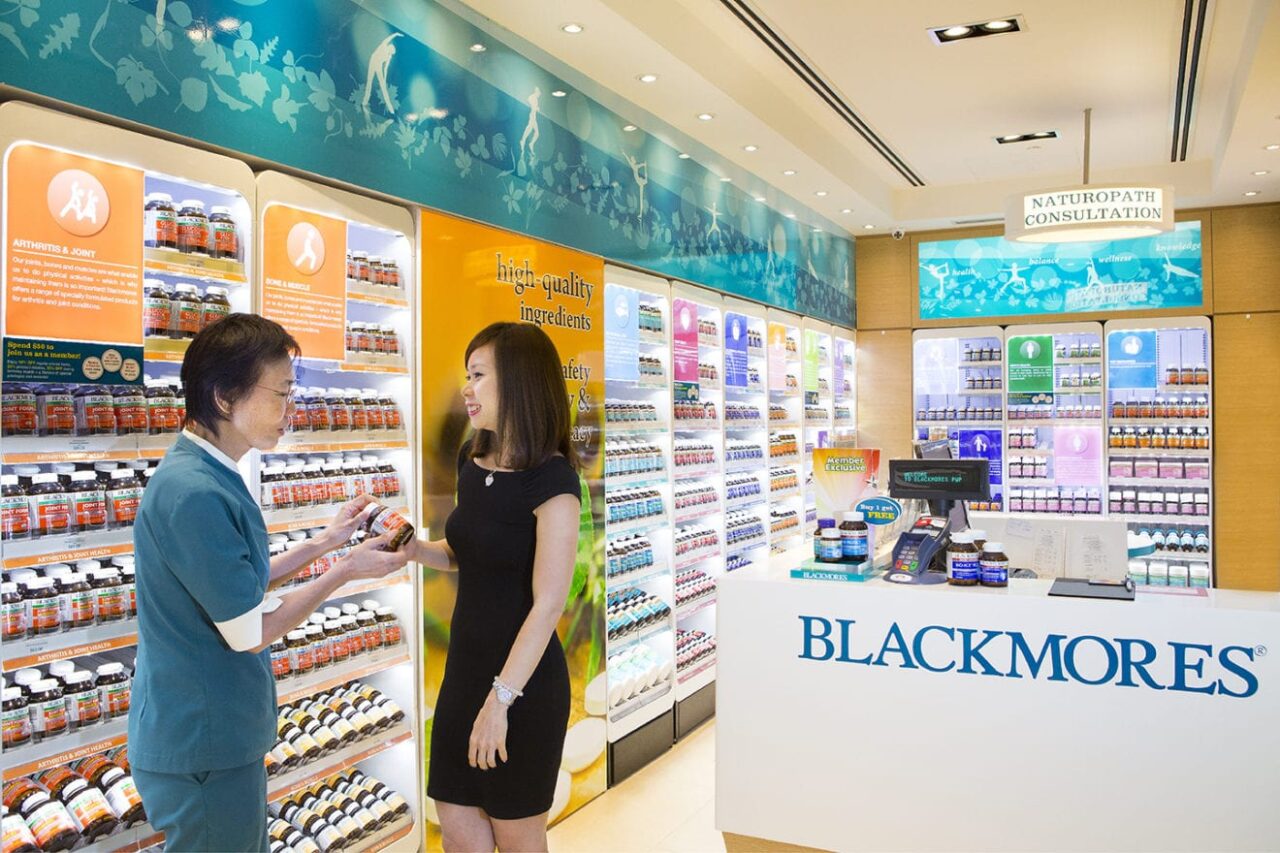 Blackmores store