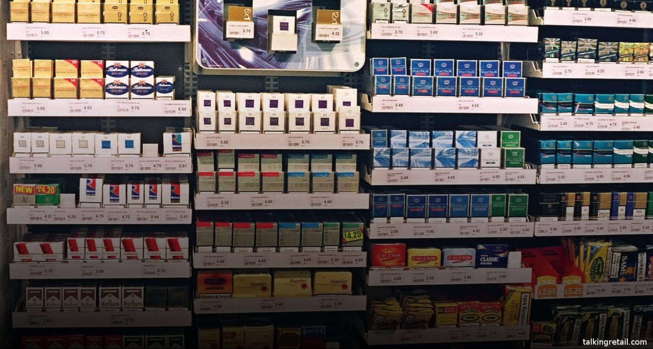 Tobacco products to be taken off shop displays from 2017