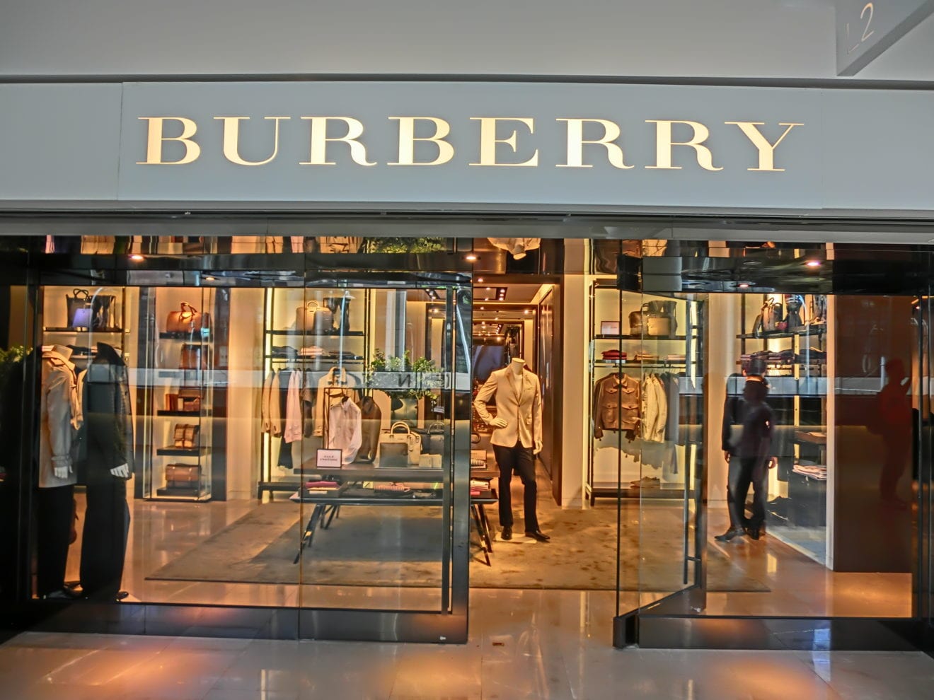 New Burberry store in Bangkok