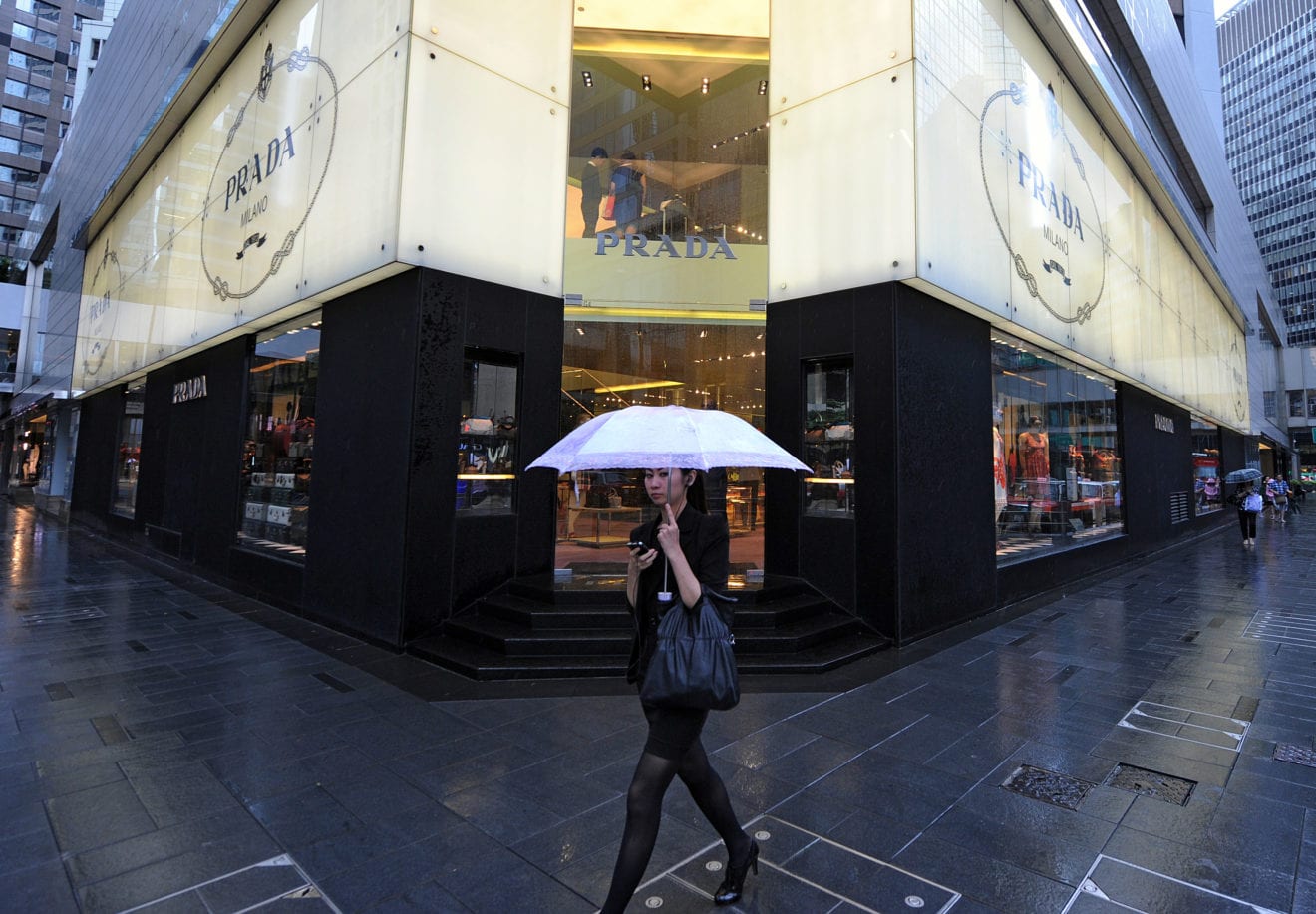 Prada falls on tough times in China