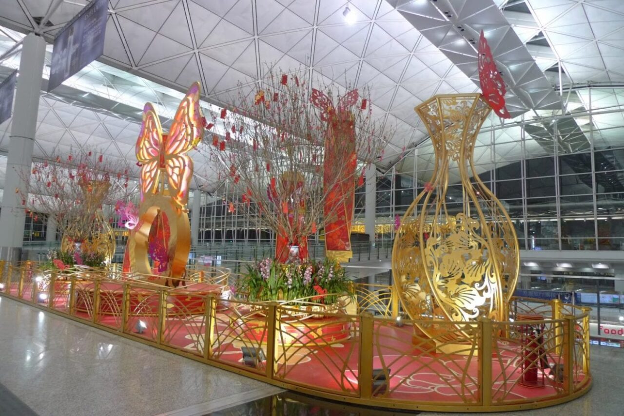 Hong Kong airport launches Chinese New Year promotions