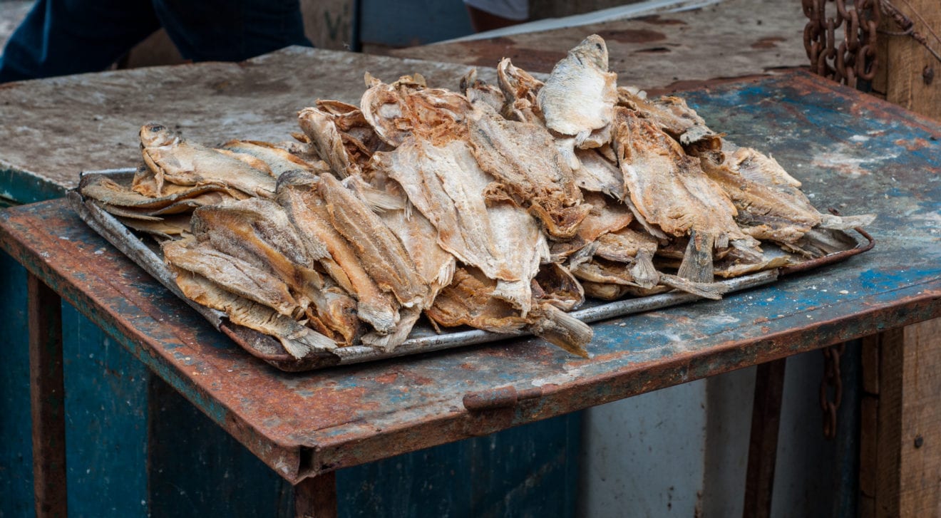 Imported salted fish flooding Sukabumi market