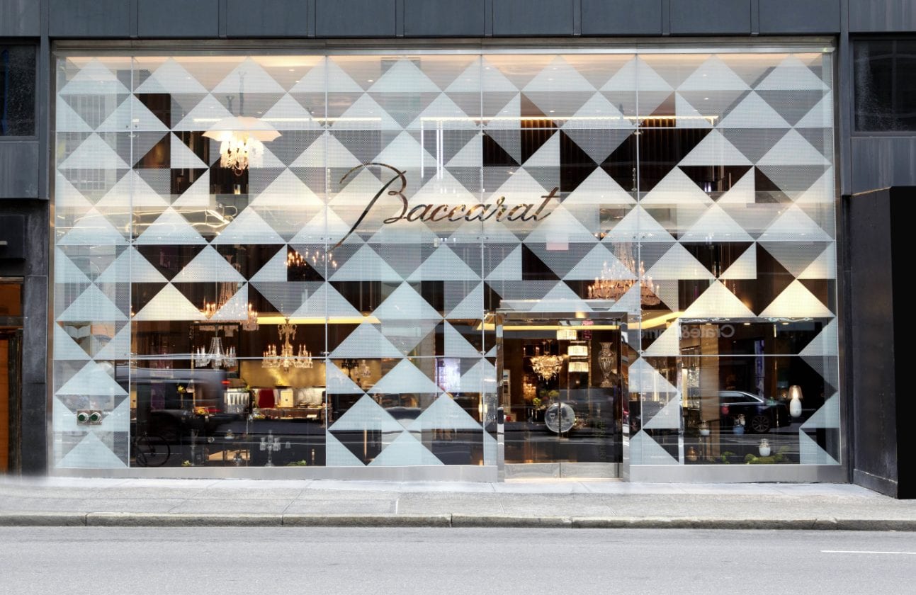 Baccarat crystal opens in Beijing