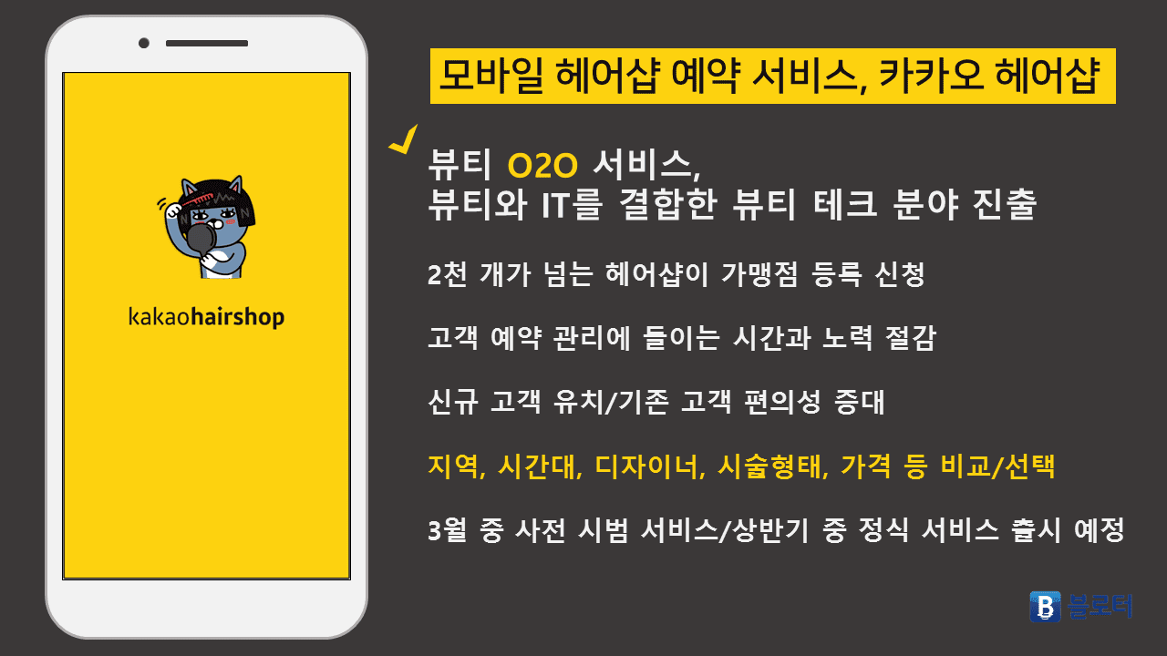 Kakao launches Hair Shop O2O