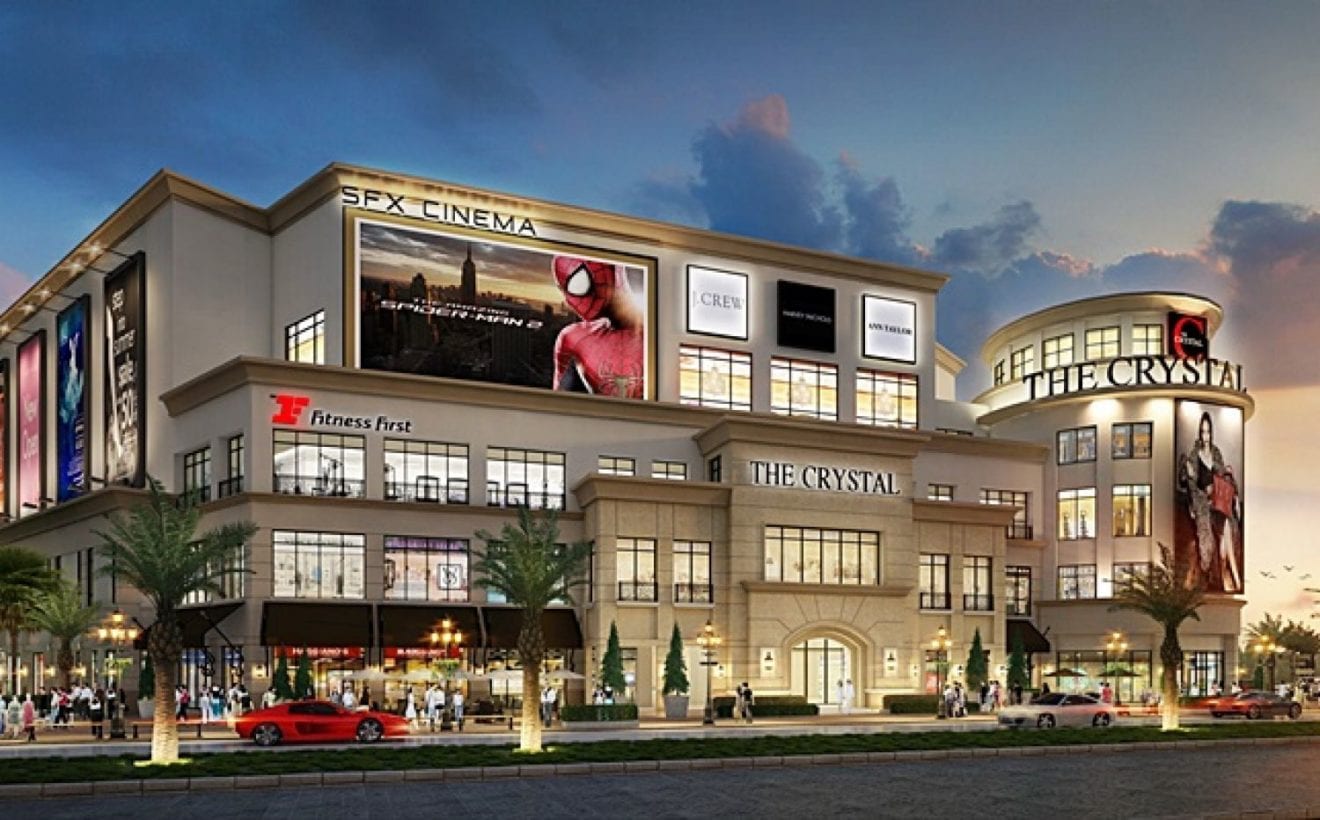 The Crystal opens new mall ‘Crystal Veranda’ behind its old mall