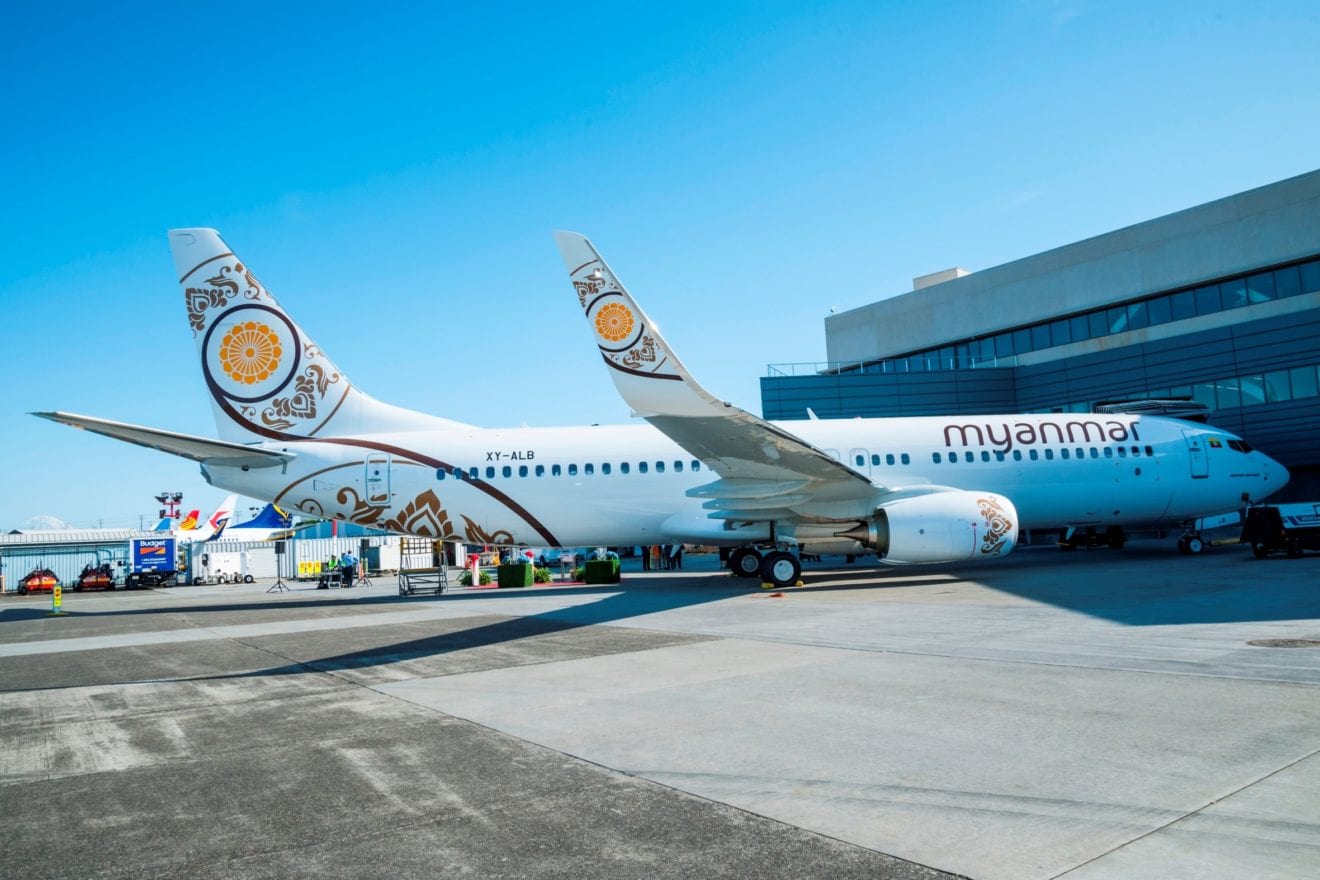 Myanmar National Airlines To Yangon Airport New Terminal