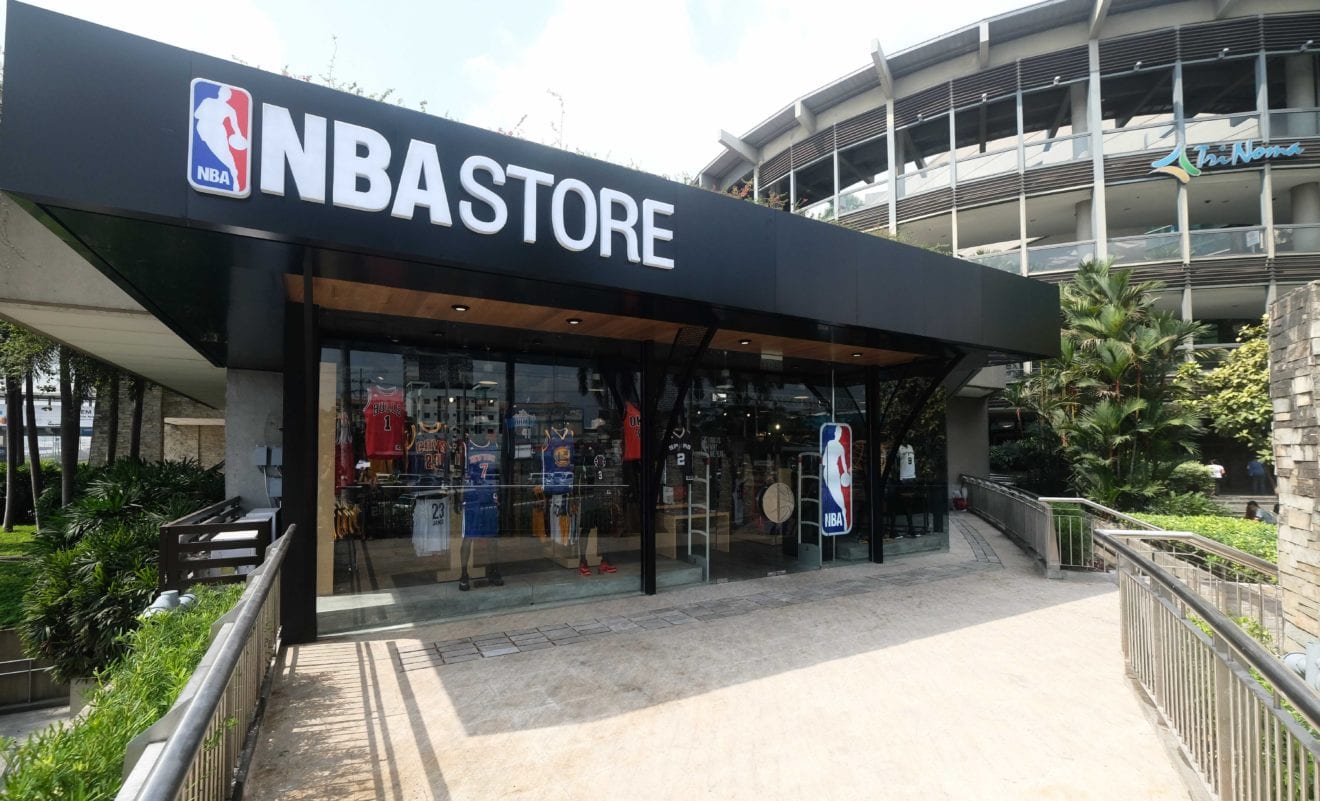 Third Manila NBA Store opens