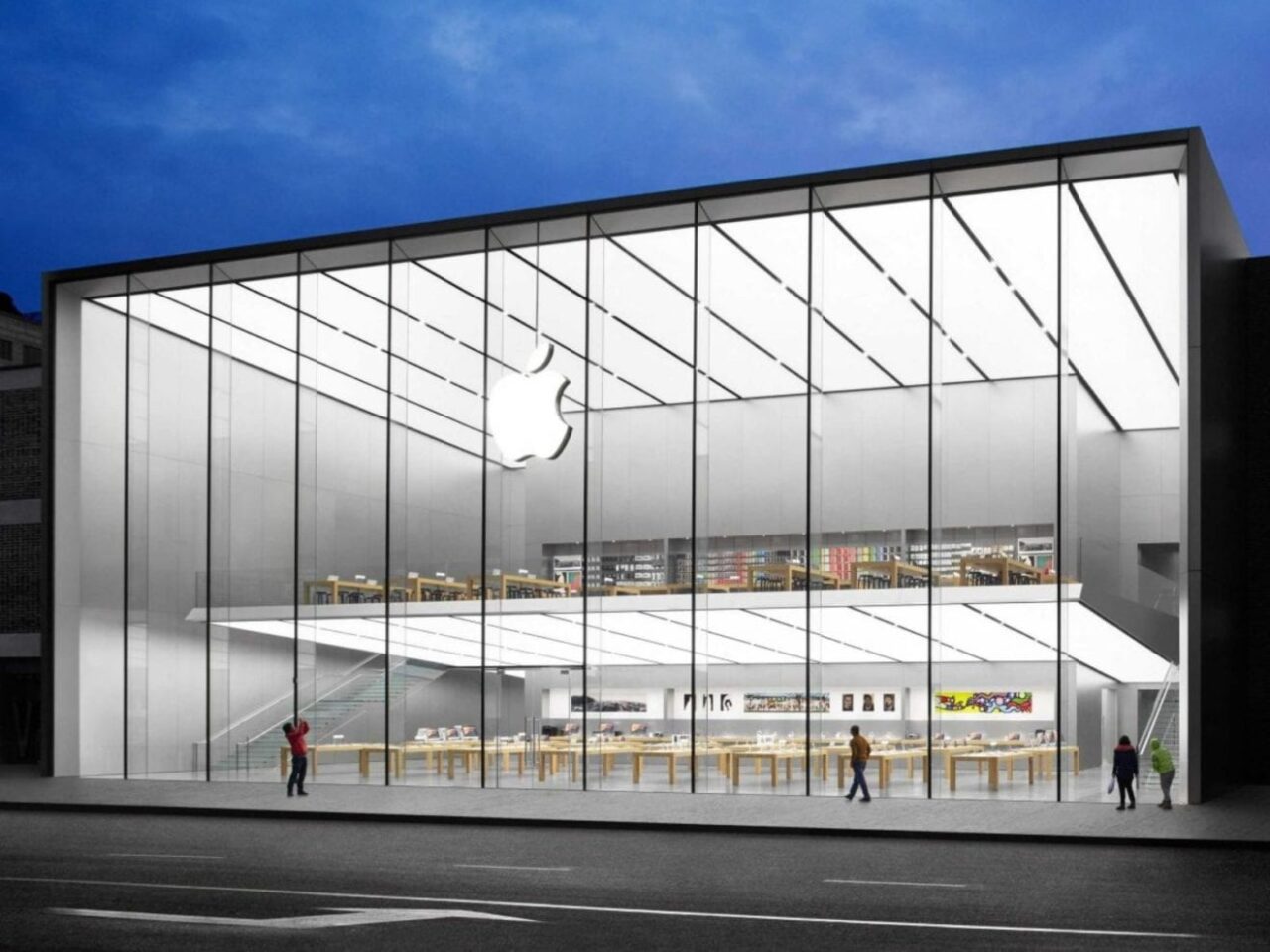 Open Apple store in China by Foster Partners 02