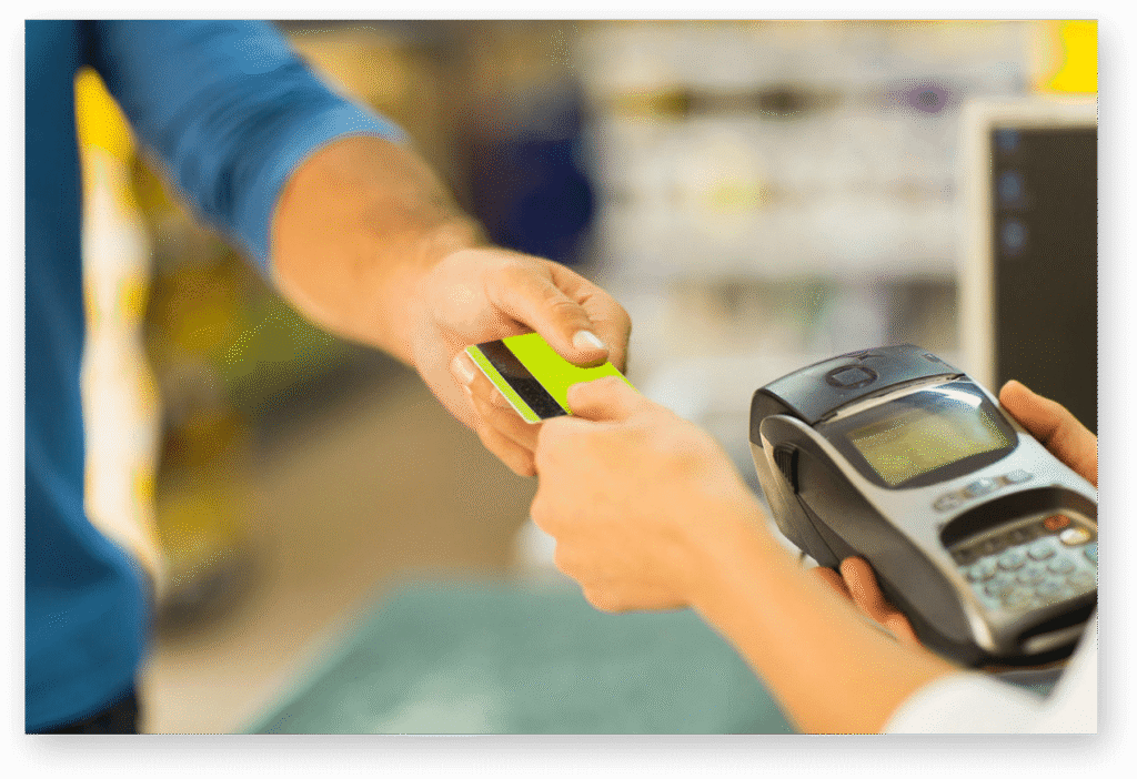 credit card transaction
