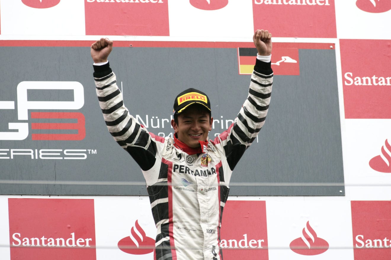 Indonesia’s first F1 driver is a good-looker who lives in Singapore