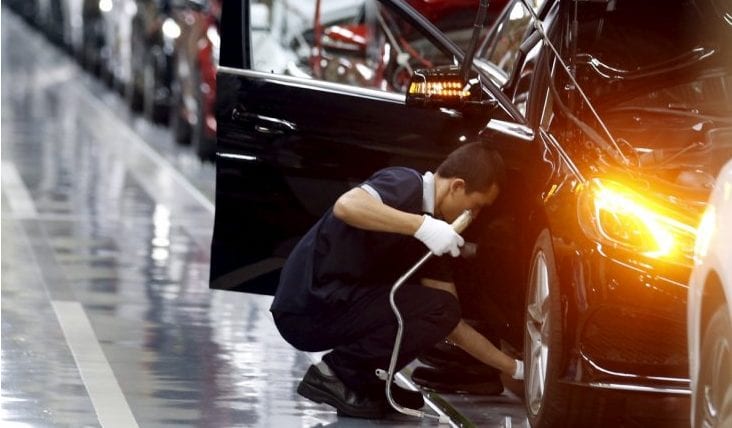 China first quarter GDP growth slowest since 2009