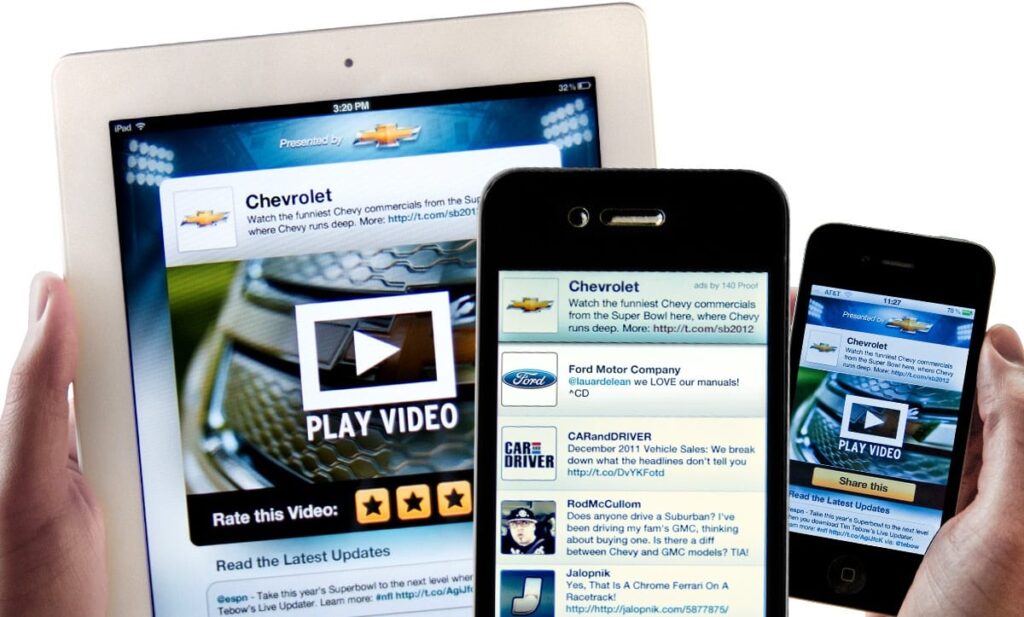 multi screen video advertising