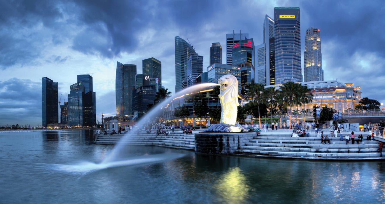Singapore office rents under pressure