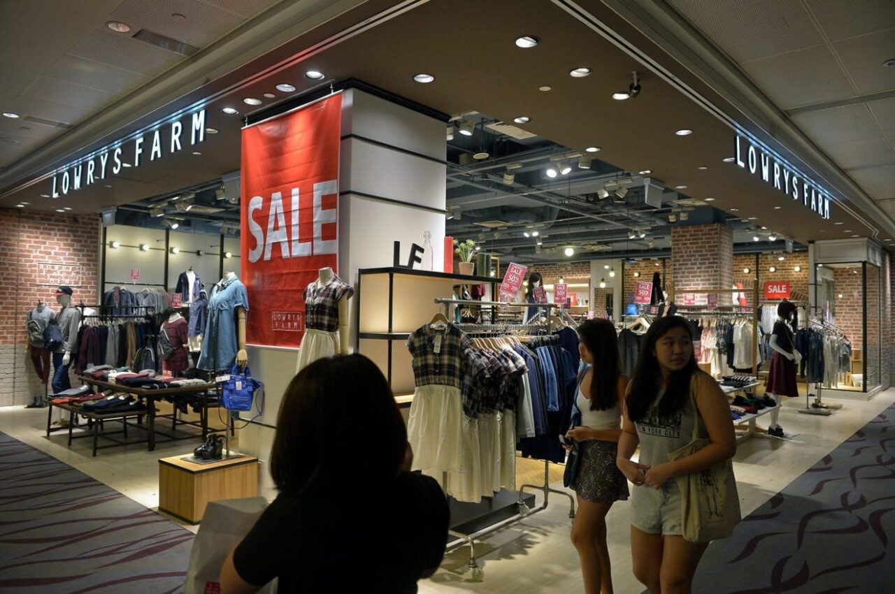 Real Singapore retail sales slide again