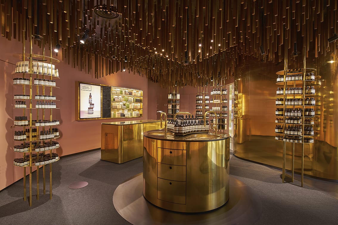 Aesop Singapore store marks new design direction