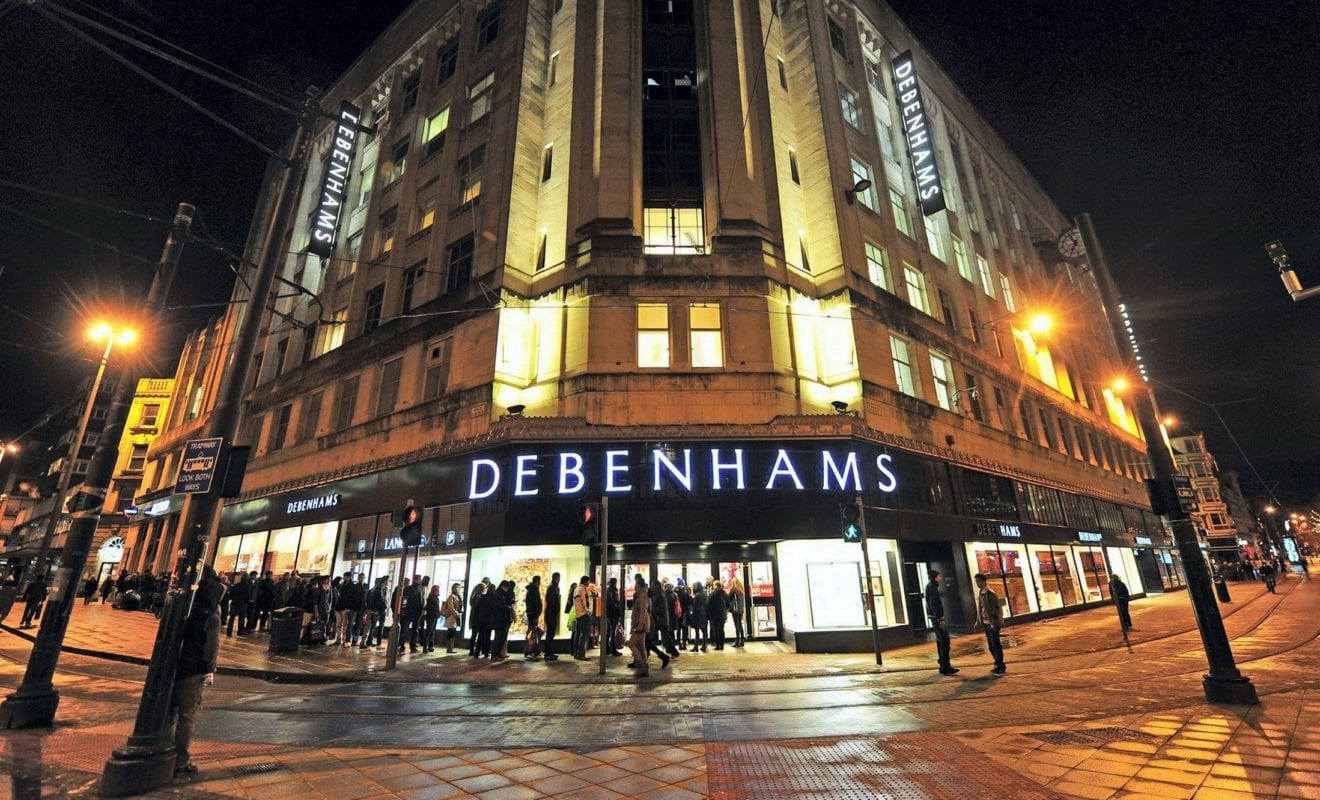 Debenhams begins liquidation of Hong Kong business