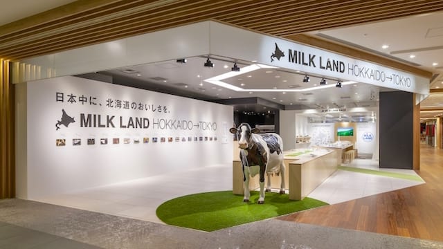 Hokkaido dairy pop-up educates & engages