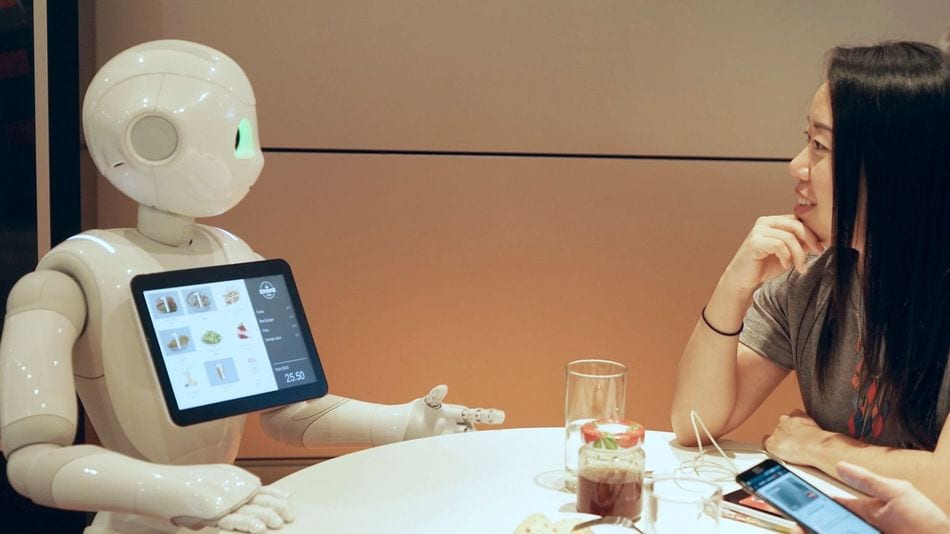 You can now order pizza from a robot in Singapore