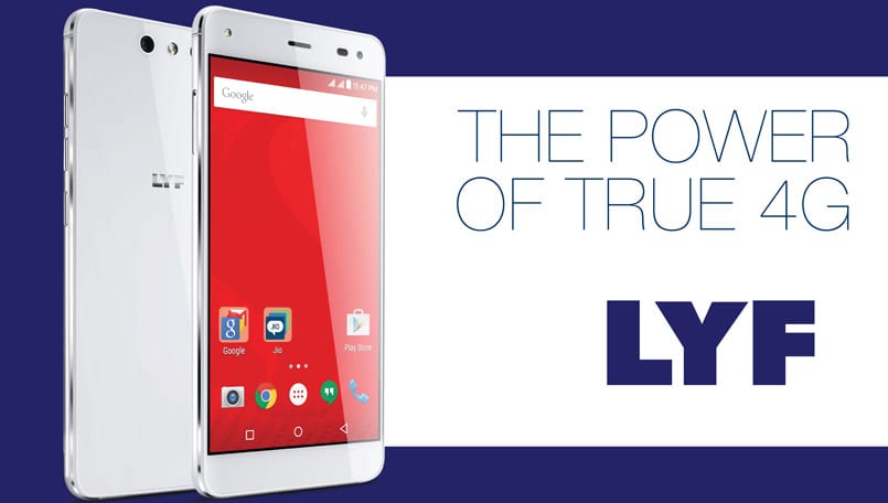 reliance lyf smartphone brand